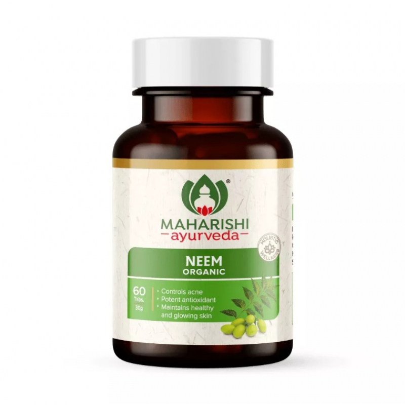 Ним, 60 таб, Махариши Аюрведа / Neem, 60 tab, Maharishi Ayurveda