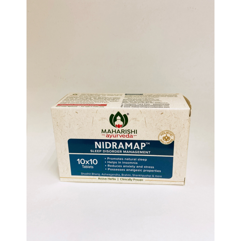 Нидрамап, 10 таб, Махариши Аюрведа / Nidramap, 10 tab, Maharishi Ayurveda